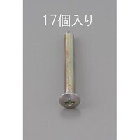 M5 x10mm 丸皿頭小ねじ(三価クロメート/17本) EA949NC510