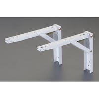 198x135x31mm折畳み棚受け/ワンタッチ式(白/2個) EA951EG12