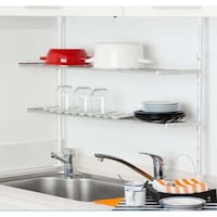 617x236x550900mm 突っ張りキッチン収納棚 EA951FE20A