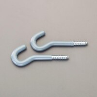 92x 39x 6.3mm フック(ビニールコーティング/2個) EA951FZ14