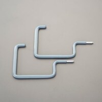 125x108x 9mm フック(ビニールコーティング/2個) EA951FZ17