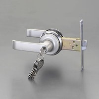 2540mm/100mm レバーハンドル玄関錠(取替用) EA951KB25