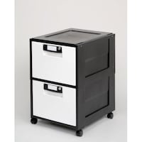 425x509x 645mm/2段 キャビネット(キャスター付) EA954HL3