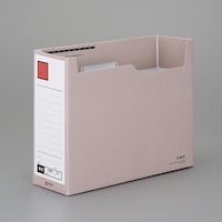 102x317x245mm ファイルスタンド(横型/赤) EA954TD64