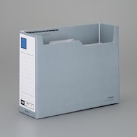 102x317x245mm ファイルスタンド(横型/青) EA954TD67