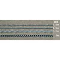 0.8mmx1.0m ショートマンテルチェーン(スチール/ユニクロメッキ) EA980TF1