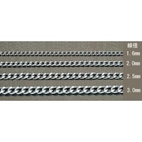 2.0mmx1.0m ショートマンテルチェーン(スチール/ユニクロメッキ) EA980TG11