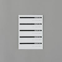 100x20mm/5面 セキュリティシール(10枚) EA983TS77