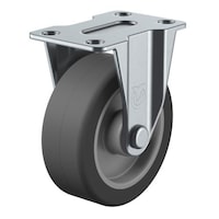 25mm キャスター(固定金具・エラストマー車輪) EA986PF81