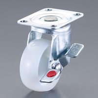 75mm キャスター(自在金具・ブレーキ付) EA986PT242