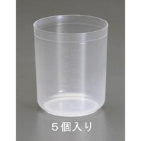 1000ml 目盛付カップ(PP製/5個) EA991KW10