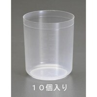 200ml 目盛付カップ(PP製/10個) EA991KW2