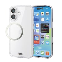 エレコム iPhone 17 ケース ハイブリッド D3O(R) 超衝撃保護 透明