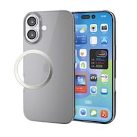 エレコム iPhone 17 ケース ハード 極薄 黒