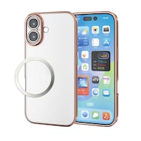 エレコム iPhone 17 ケース ソフト 極限保護 メタリックブラウン