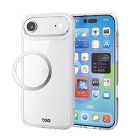エレコム iPhone Air ケース ハイブリッド D3O(R) 超衝撃保護 透明