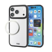 エレコム iPhone 17 Pro ケース ハイブリッド D3O(R) 超衝撃保護 黒