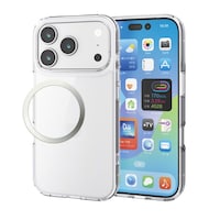 エレコム iPhone 17 Pro ケース ハイブリッド 衝撃吸収 透明