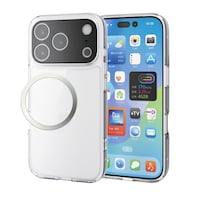 エレコム iPhone 17 Pro ケース ハイブリッド カメラレンズ搭載 極限保護 透明