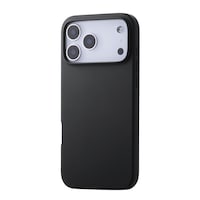 エレコム iPhone 17 Pro Max ケース ハイブリッドシリコン アンチダストコート 黒