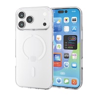 エレコム iPhone 17 Pro Max ケース ソフト 衝撃吸収 MAGKEEP 透明