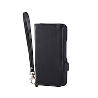 エレコム Google Pixel 10 / 10 Pro ケース 手帳型 ハンドストラップ付 ブラック