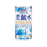 サンガリア きれいな炭酸水 缶 185ml x30個
