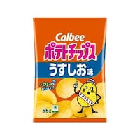 カルビー ポテトチップス うすしお味 55g x16個