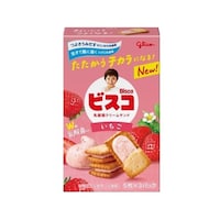 江崎グリコ ビスコ いちご 15枚 x10個
