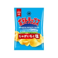 湖池屋 ポテトチップス じゃがいもと塩 55g x12個
