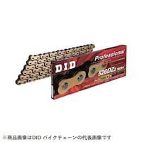 ダイドウコウギ 520DZ2110L バイク用チェーン カラー:GOLD&BLACK RJ(クリップタイプ)