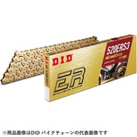 ダイドウコウギ 6907309 バイク用チェーン Rシリーズチェーン 520ERS3 ゴールド (トライアル競技向け) カシメ(ZJ)ジョイント付属