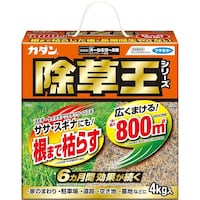 フマキラー 農薬 カダン除草王オールキラー粒剤 4kg 除草剤 そのまま使う 1箱