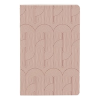 クオバディス テラコッタ 糸綴じノート 11x17 横罫D×4