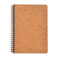 クオバディス アージュバッグ ダブルリングノート A5 横罫ベージュ×5