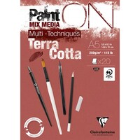 クオバディス ペイントオン A5パッド テラコッタテラコッタ×4