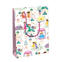 クオバディス ペーパーバッグ プリンセス Mブルー×6