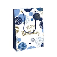 クオバディス ペーパーバッグHBブルーMブルー×6