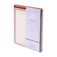 クオバディス 縁取りカード10枚セットボルドー×5