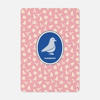 クオバディス カード PIGEON A6ピンク×5