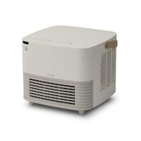 シロカ 人感センサー付き セラミックファンヒーター SHCF251(W)風到達距離3.5m、対応畳数最大8畳、持ち手付き、切り忘れ防止、静音