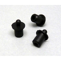 テクノベインズ コネクター保護キャップ 5.5ΦDCジャック用キャップ(つまみあり) 黒(6個入) DCJ55CAPKB16 DCJ55CAPKB16 1袋