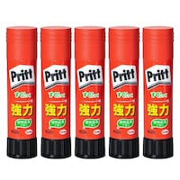 プラス Pritt強粘着 レギュラー セリース 5本入 NS7015P NS7015P 1パック