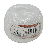 紺屋商事 PP荷造りヨリロープ 3mm×80m 00720030 00720030 1巻