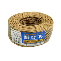 宮島化学工業 紙ひも 茶 30号(3mm)×50m Y030 Y030 1巻