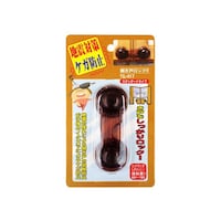 和気産業 開き戸ロック スタンダードタイプ クリアブラウン TSL017 TSL017 1個