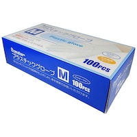 日進医療器 リーダー プラスチックグローブ 100枚入