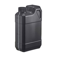 瑞穂化成工業 扁平缶 1L スリット入 目盛付 ブラック 0189SBK 0189SBK 1個