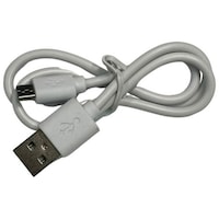 トライメイト マイクロUSBケーブル ホワイト TRMUC001WH TRMUC001WH 1個