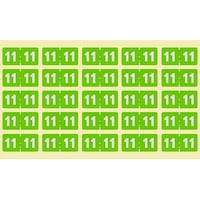 日本ホップス カラーナンバーラベル ラテラル 10シート CNLLシリーズ